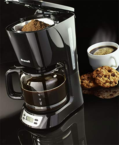 BRANDT Cafetière filtre programmable 18 tasses CAF1318E - vue 9