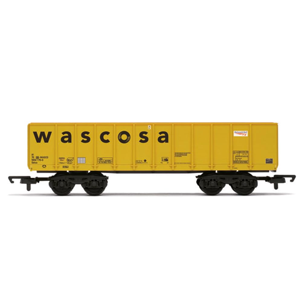 Hornby R60311 RailRoad Wascosa Bogie Tippler Wagon 81 70 5932 170-0, Yellow, 15.3 cm (L) x 3.5 cm (W) x 4 cm (H)