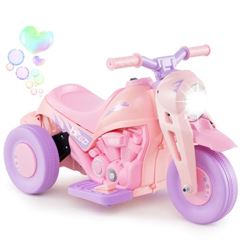 Costzon 6V Ride on Motorcycle with Bubble