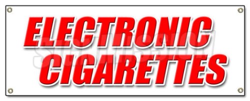 Electronic Cigarettes Banner Sign Hookah pens e-hookahs Vape Pipes