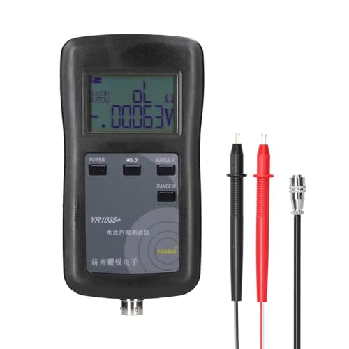 Generic High Accuracy Fast YR1035+ Lithium Internal Resistance Test Instrument 100V Electric Vehicle Group Lithium, Black