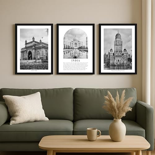 PAINTINGMANTRA Wall Art for Home A3 Indian Gallery Wall Art Print...