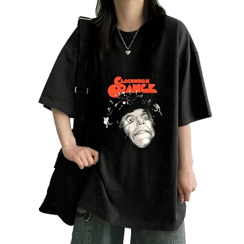 [ZDFRJUCX] Clockwork Orange �f�� ���v�������̃I�����W Stanley Kubrick ���f�B�[�X �ĕ� ���� ���n �ʋC�� �t�@�b�V���� T�V���c size XL