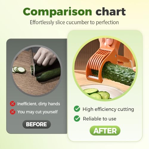 Salad Scissors, 2025 New Salad Chopper and Meat Tenderizer, Effortless Lettuce Cutter Scissors for Quick Chopped Salads,Vegetable, Efficient Food Prep Tool with Non-Slip Handles, Easy Clean (Green) - Image 4