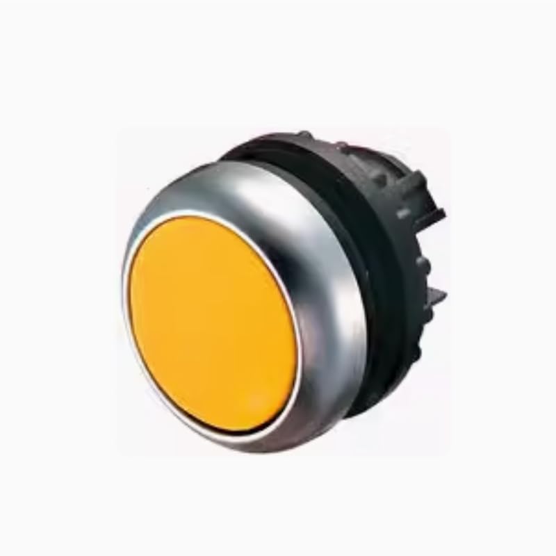 1pcs new Yellow button switch M22-DRL-Y