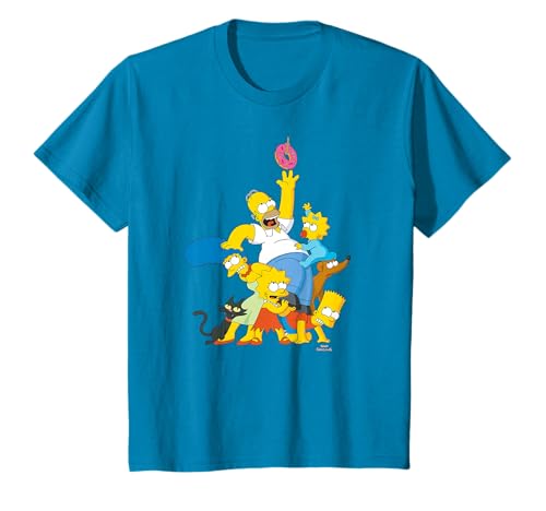 The Simpsons Family Donut Reach T-Shirt