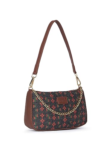 Image of ZOUK Women's Handcrafted Vegan Leather Casual Mini Shoulder Bag