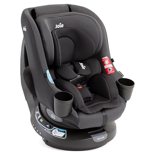 Image of Chili Spin SI Rotating 2-in-1 Convertible Car Seat, Rear and Forward-Facing, No-Rethread Harness, Tested for Safety Standards (Shale)