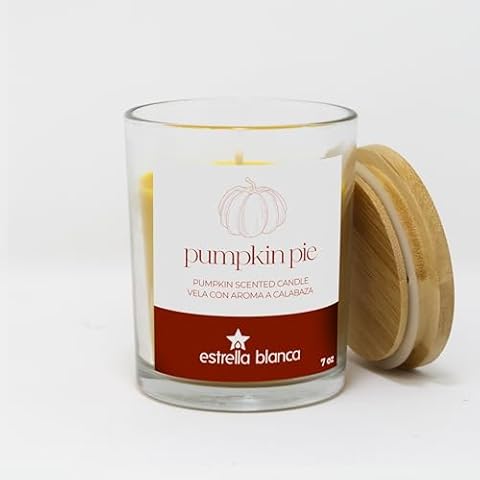 Estrella Blanca Pumpkin Pie Candle 7oz Cover