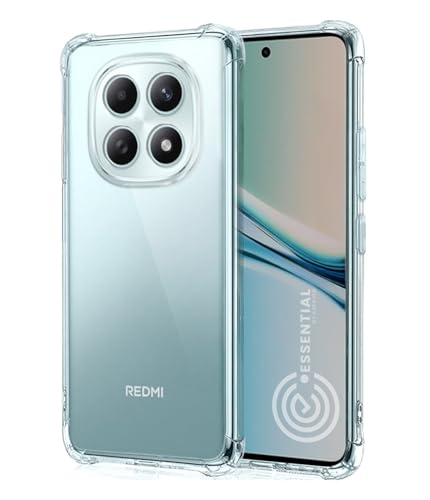 Image of KAPAVER Essential Back Cover Case Compatible with Redmi Note 15 / Poco M8 - Clear (PC+TPU) (Redmi Note 15 / Poco M8 - Clear)