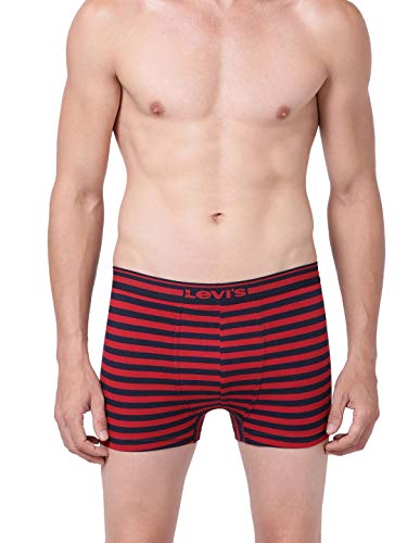 Image of Levi's 006 Striped Trunk for Men with Contoured Double Pouch, Tag Free Comfort & Smartskin Technology
