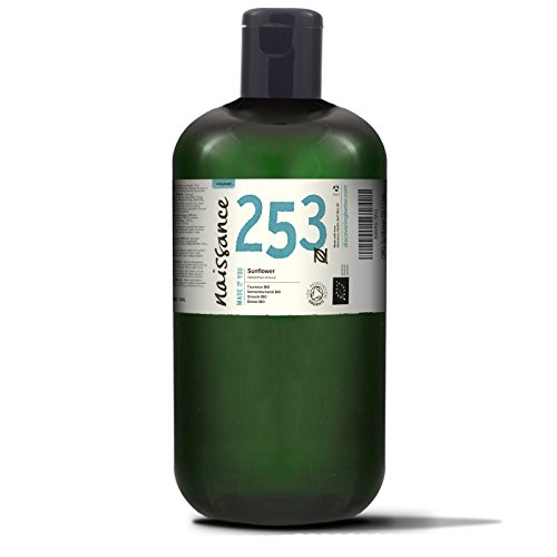 Naissance Olio di Girasole Biologico - Olio Vegetale Puro al 100%, Vegano, senza OGM - 1L
