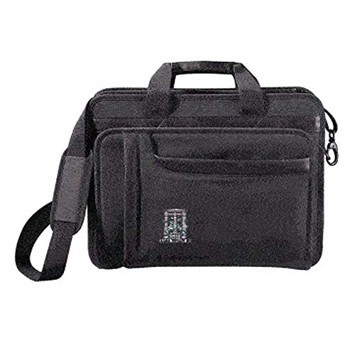 Greekgear Alpha Epsilon Phi Crest - Shield Briefcase Attache Black