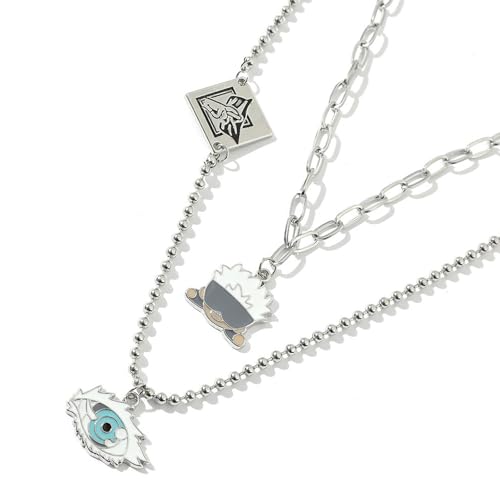 GAUEIOUR Collar de anime Jujutsu, accesorios de cosplay,