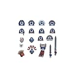 Games Workshop Ultramarines Upgrades Tabletop & Miniature Gaming, Black - Upgrades, Supplemental Game Pieces, Adult, Sprue(s) of Ultramarines Upgrade Components