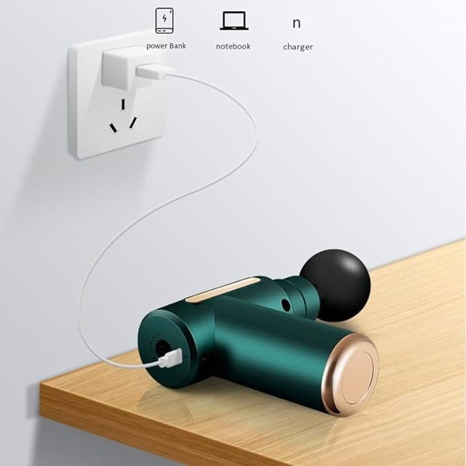 Ultragun Massage Gun For Full Body Relaxation, Deep Tissue Percussion Massager Machine For Muscle Relaxation, Battery Powered&Handheld For Neck, Shoulder Back, Foot Ultragun Massage Gun For Full Body Relaxation, Deep Tissue Percussion Massager Machine For Muscle Relaxation, Battery Powered&Handheld For Neck, Shoulder Back, Foot