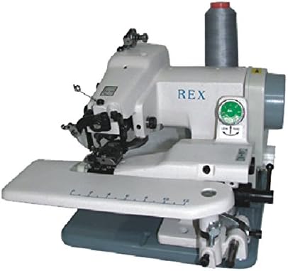 REX RX-518 All Metal Construction Portable Professional Grade Desktop Blindstitch, Cuffs, Failling Slack Bottoms, Hemming Dresses, Skirt and Coat Bottoms, Draperies, Negligees, Undergarments, Lapel Padding, Blouses Sleeves Machine, Gray