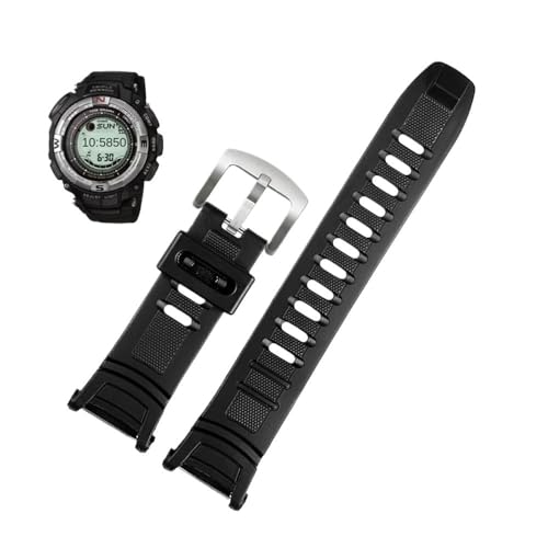 Bracelet en silicone pour Casio PRW-1500 et PRG-130 de 26x18mm