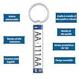 Zoom IMG-2 generico portachiavi personalizzati targa auto Zoom IMG-2 generico portachiavi personalizzati targa auto