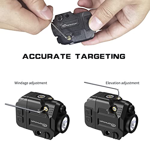 Cronhawk GT500R 500 Lumens Tactical Weapon Flashlights Laser Sight thumb #2