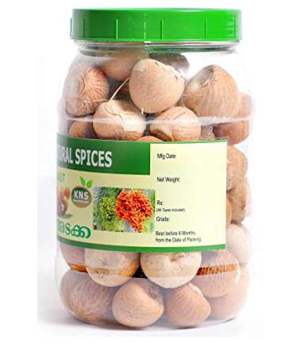 Image of Kerala Natural Spices Arecanut Whole /Supari Whole /Betel Nut-500Gm