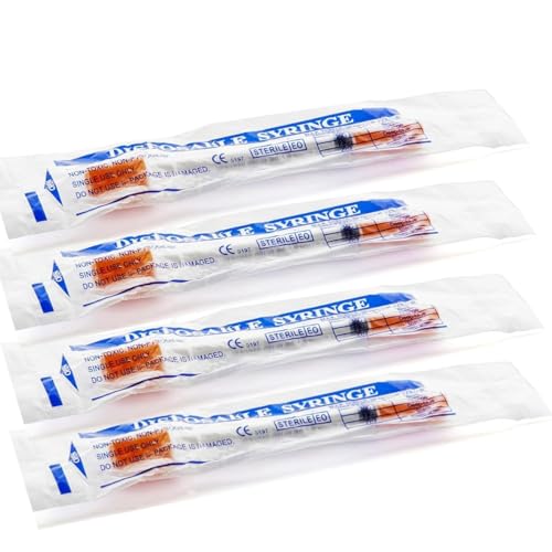 12ml 31g 516 inch measuring syringes lab supplies individually sealed wrapped - pack of 20