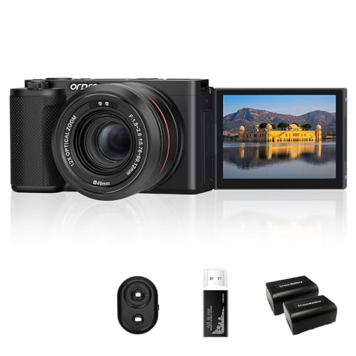 ORDRO G730 5K Mirrorless Camera 12x Optical Zoom,...