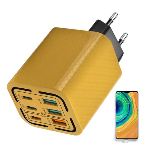 Adaptador De Carga Rápida | Cargador USB C para Enchufe De Pared - Adaptador Compacto para Casa Oficina Viaje Accesorios Móviles