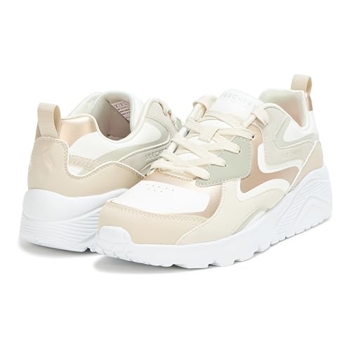 SKECHERS Women's Uno Lite-Metallic Blast Sneaker3