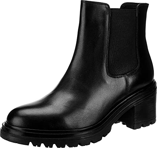 Altezza tacco: 6,5 cm / 2,6 Geox D Damiana E, Stivaletti Donna, Nero, 39 EU