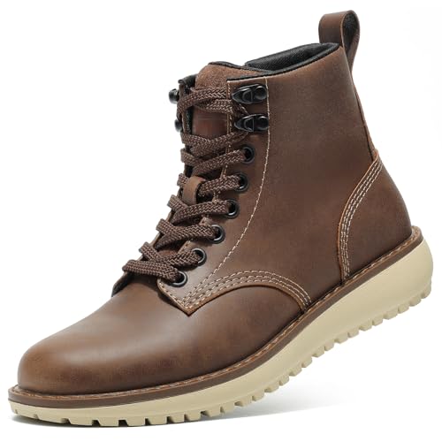 ANJOUFEMME Snow Winter Hiking Boots for Women - Womens Outdoor Waterproof Shoes Lightweight Walking Backpacking DSX13W-FN-US-BROWN-8