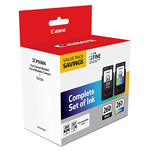 Canon 3725C006 Pg-260 / Cli-261 Genuine Ink Value Pack  thumb #2