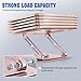 JOYEKY Laptop Stand for Desk, Adjustable Computer Stand with 360° Rotating Base, Ergonomic Laptop Riser for Collaborative Work, Foldable & Portable Laptop Stand, fits for All 10-16