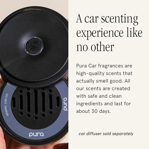 Image of Pura Car Scent Refill, Winter Noir | Fragrance for Pura Car Diffuser, Clean and Safe Luxury Diffuser Scent, Long-Lasting Fragrance for 30 Days of Aroma