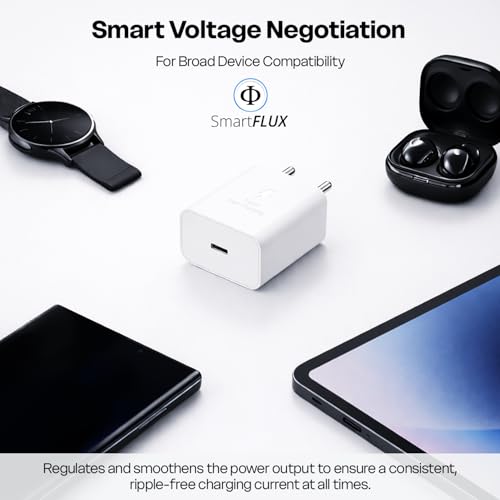 Image of Mozen Samsung Charger 25W, Super Fast Charging(SFC) Protocols, Compatible with Samsung Galaxy Tab S /A Series, Galaxy S10 /M54 /M55 /A80 /A90 /S25 /S24, Google Pixel, Xiaomi, Motorola, iPhone (White)
