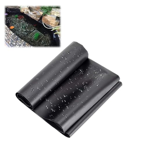 Heavy Duty HDPE Stagno Liner 0,12 mm per laghetti di pesce e piscine da giardino Membrana durevole di lunga durata 4 x 6 m ideale per pesci Koi e acqua all'aperto Caratteristiche