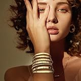 Zoom IMG-2 watefoer 7pcs bracciali rigido in Zoom IMG-2 watefoer 7pcs bracciali rigido in