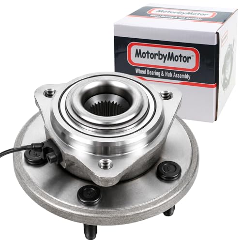 Image of MotorbyMotor 513234 Front Wheel Bearing Hub Assembly Fits for 2005-2010 Jeep Grand Cherokee, 2006-2010 Jeep Commander Low-Runout OE Replacement Hub Bearing 5 Lugs w /ABS