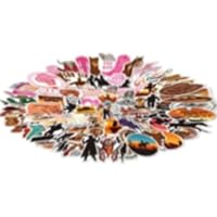 100PCS Cowboy Stickers, Country Western Cowgirl Decals Vinyl Waterproof Stickers for Water Bottle Laptop Luggage Helmet Skateboard Snowboard Guitar Scrapbook Phone Gifts for Teens Girls Kids Adult