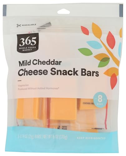 365 by Whole Foods Market, Mild Cheddar Cheese Bar Snack, 6 oz
