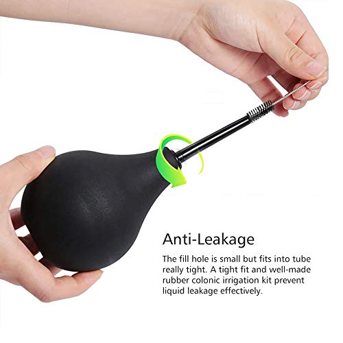 Kit de Bulbo de Enema, OOCOME Silicone Seringa de Bulbo de Enema Seringa Médica de Silicone para Lim