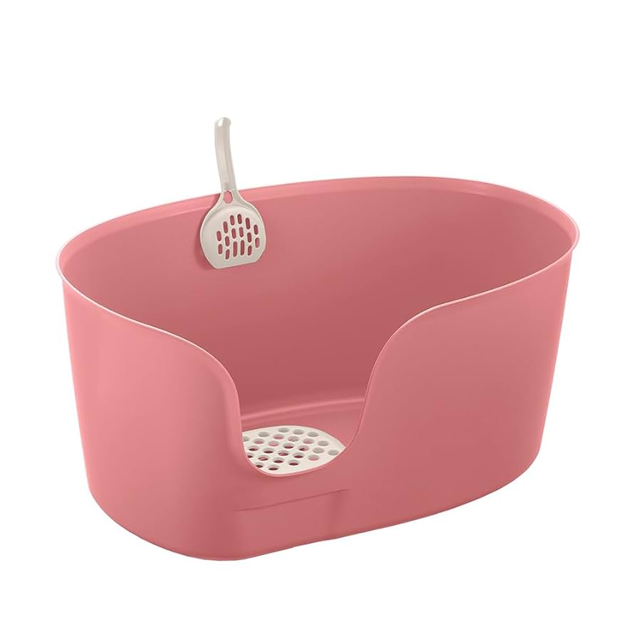 Amazon | リッチェル(Richell) ラプレ 壁高ネコトイレ ワイド