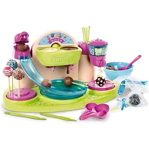 Smoby Chef - Cake Pops Factory - Fabrique à Cake Pop + Livre de Recettes - Atelier de Cuisine Enfant - Nombreux Accessoires - Dès 5 Ans - 312103