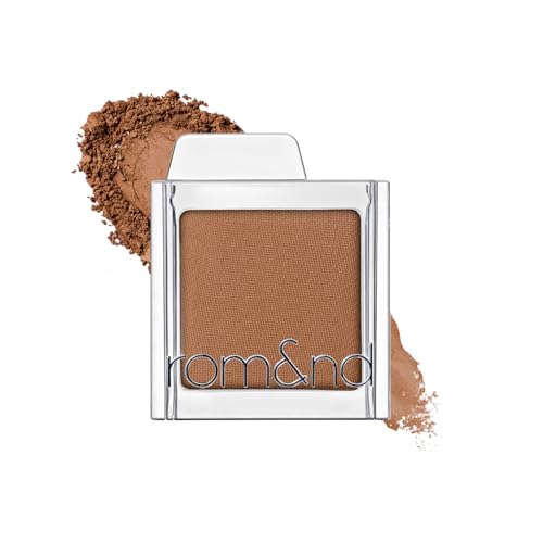 rom&nd(ロムアンド) SLIDE IN SINGLE スライドインシングル アイシャドウ 粉末 ラメ パール キラキラ マット シマー 透明感 単色 涙袋メイク グリッター ハイライト チーク アイライナー (M22 ミッドマロン)
