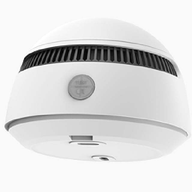 Wireless Smoke Detectors Smoke Alarms with 10 Years Sensor Life WiFi Fire Alarms Smoke Detectors with Silence Button