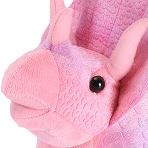 Animal Plush Slippers Triceratops Koala Soft Winter Warm Cotton Shoes for Women Men4