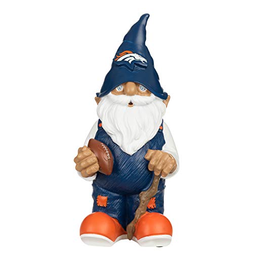 Image of NFL Resin 11.5 inch Team Logo Outdoor Garden Statue Gnome