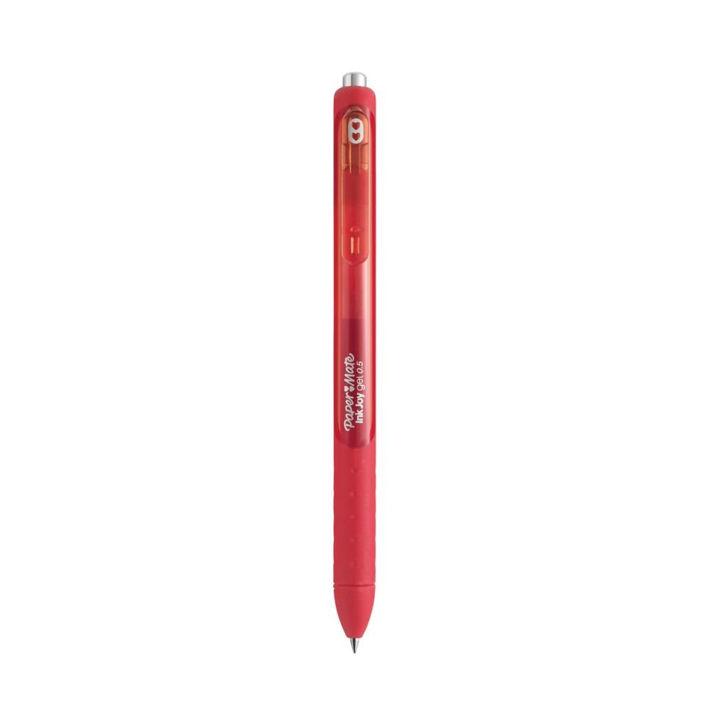 Paper Mate Inkjoy 0.7 mm Gel Pen - Red