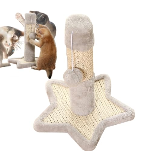 室内猫用爪とぎポスト,猫の爪とぎポスト, 猫のスクラッチャーぶら下がりボール付き猫の爪とぎ, 猫の爪とぎ、子猫の爪とぎポスト、爪とぎポスト、小型猫用の猫のアクティビティスクラッチャー