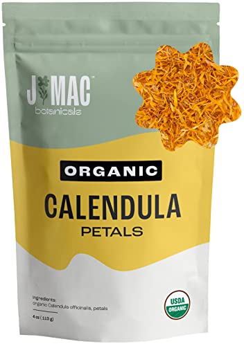 J Mac Botanicals Calendula Petals - 4 oz